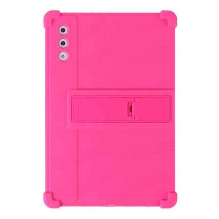 For Lenovo Yoga Tab Plus / Pad Pro AI Silicone Case with Kickstand Rugged Protective Cover