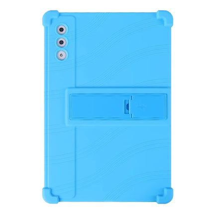 For Lenovo Yoga Tab Plus / Pad Pro AI Silicone Case with Kickstand Rugged Protective Cover