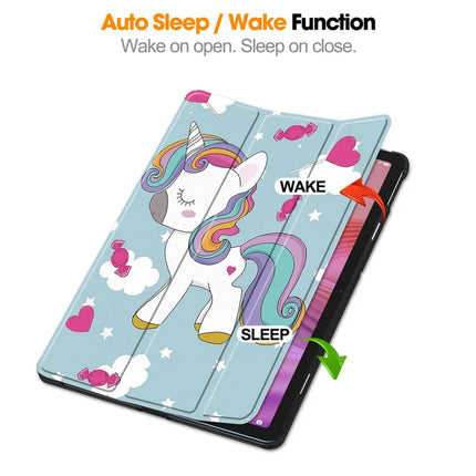 For Lenovo Tab TB311FU Pro Case Pattern Print Leather Stand Tablet Cover