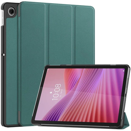 For Lenovo Tab TB311FU Case Anti-Drop Leather Stand Tablet Cover - Green