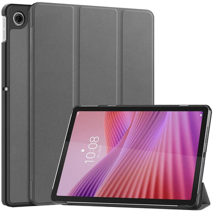 For Lenovo Tab TB311FU Case Anti-Drop Leather Stand Tablet Cover - Grey