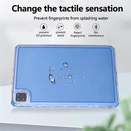 Clear Case for iPad Pro 11 (2022) / (2021) / (2020) / (2018) 3 in 1 PC + TPU Shockproof Tablet Cover
