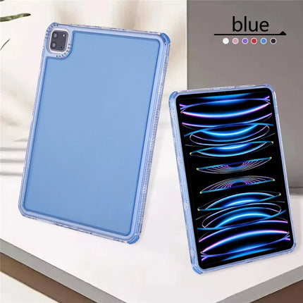 Clear Case for iPad Pro 11 (2022) / (2021) / (2020) / (2018) 3 in 1 PC + TPU Shockproof Tablet Cover