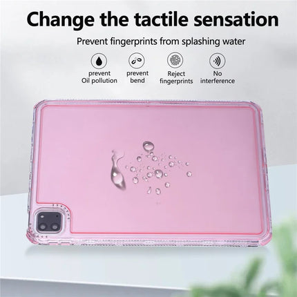 Clear Case for iPad Pro 11 (2022) / (2021) / (2020) / (2018) 3 in 1 PC + TPU Shockproof Tablet Cover