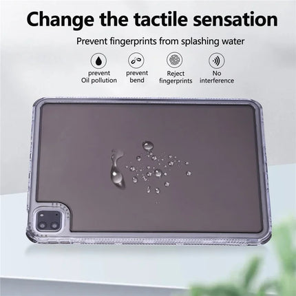 Clear Case for iPad Pro 11 (2022) / (2021) / (2020) / (2018) 3 in 1 PC + TPU Shockproof Tablet Cover
