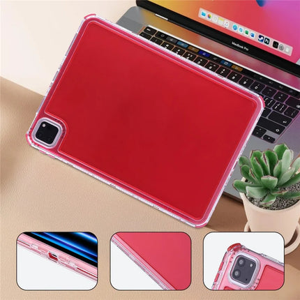 Clear Case for iPad Pro 11 (2022) / (2021) / (2020) / (2018) 3 in 1 PC + TPU Shockproof Tablet Cover