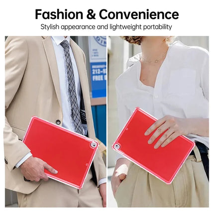 Clear Case for iPad 10.2 (2021)  /  (2020)  /  (2019)  /  Air 10.5 inch (2019) 3 in 1 PC + TPU Shockproof Tablet Cover