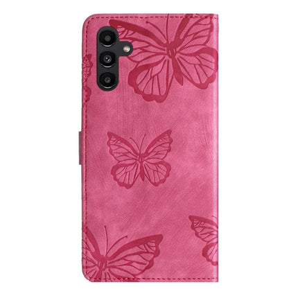 For Samsung Galaxy A36 5G Case Butterfly Design Flip Wallet Leather Phone Cover Skin-Touch