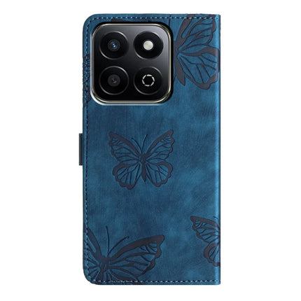 For Honor X7c 4G / 200 Smart 5G Case Butterfly Design Flip Wallet Leather Phone Cover Skin-Touch