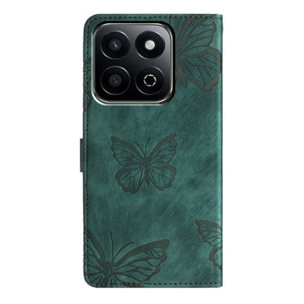 For Honor X7c 4G / 200 Smart 5G Case Butterfly Design Flip Wallet Leather Phone Cover Skin-Touch