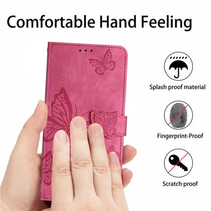 For OnePlus 13 Case Butterfly Design Flip Wallet Leather Phone Cover Skin-Touch