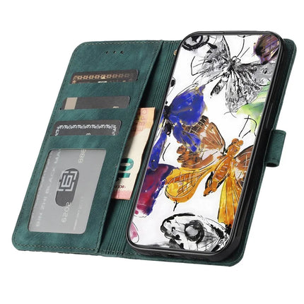 For OnePlus 13 Case Butterfly Design Flip Wallet Leather Phone Cover Skin-Touch