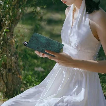 For OnePlus 13 Case Butterfly Design Flip Wallet Leather Phone Cover Skin-Touch