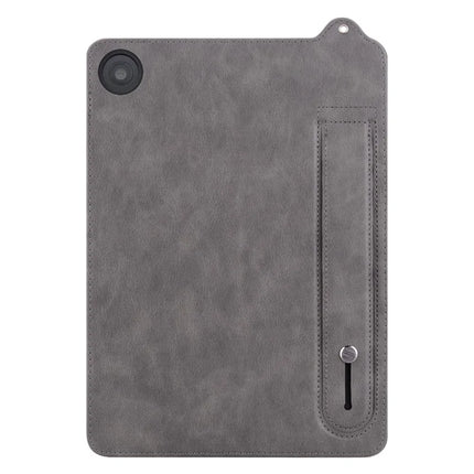 Tablet Case For Amazon Fire HD 8 (2018) / (2017) / (2016) / (2015) Hand Strap Kickstand Leather Cover