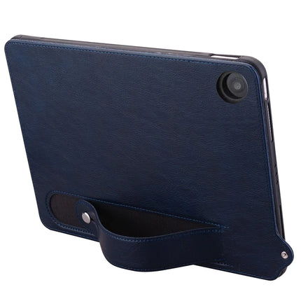 Tablet Case For Amazon Fire HD 8 (2018) / (2017) / (2016) / (2015) Hand Strap Kickstand Leather Cover