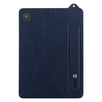 Tablet Case For Amazon Fire HD 8 (2018) / (2017) / (2016) / (2015) Hand Strap Kickstand Leather Cover