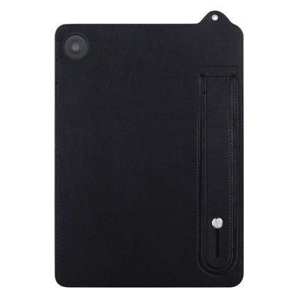 Tablet Case For Amazon Fire HD 8 (2018) / (2017) / (2016) / (2015) Hand Strap Kickstand Leather Cover