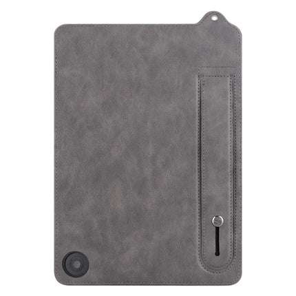 Tablet Case For Amazon Fire HD 10 (2023) / (2021) / Fire HD 10 Plus (2023) / (2021) Hand Strap Kickstand Leather Cover