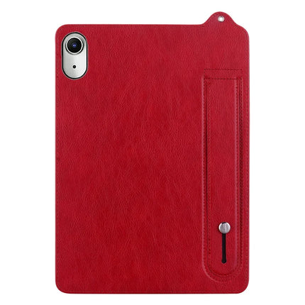For iPad 10.9 (2022) Case Hand Strap Kickstand Leather Tablet Cover