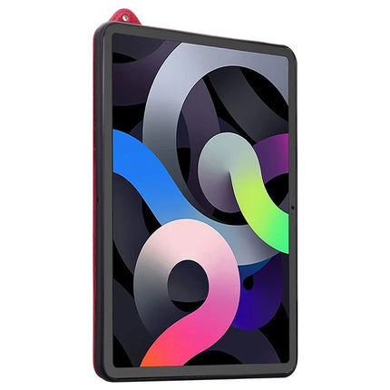 For iPad 10.9 (2022) Case Hand Strap Kickstand Leather Tablet Cover