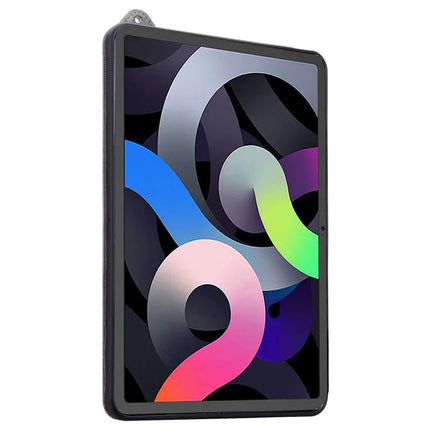 For iPad 10.9 (2022) Case Hand Strap Kickstand Leather Tablet Cover