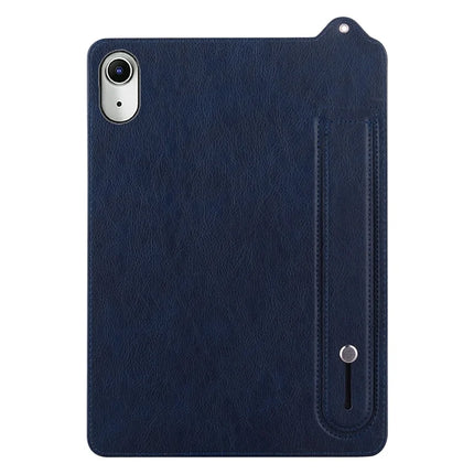 For iPad 10.9 (2022) Case Hand Strap Kickstand Leather Tablet Cover