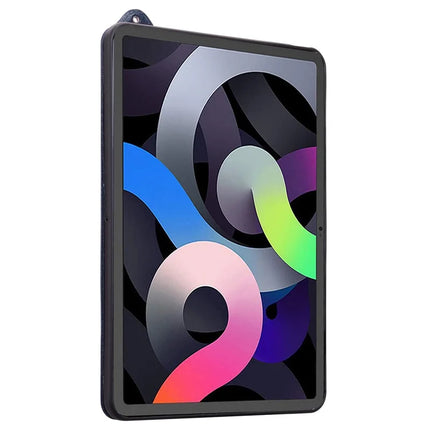 For iPad 10.9 (2022) Case Hand Strap Kickstand Leather Tablet Cover