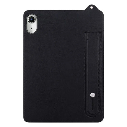 For iPad 10.9 (2022) Case Hand Strap Kickstand Leather Tablet Cover