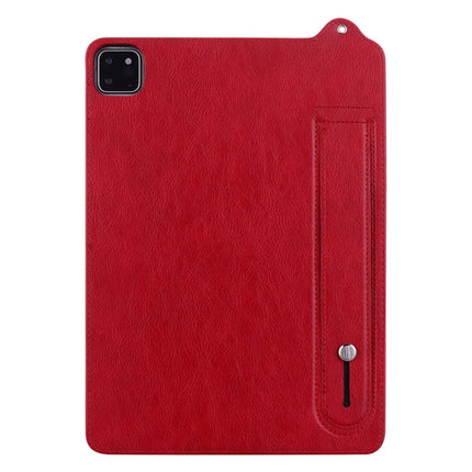 Tablet Case For iPad Air 11 (2024) / iPad Air (2022) / (2020) / iPad Pro 11 (2021) / (2020) Hand Strap Kickstand Leather Cover