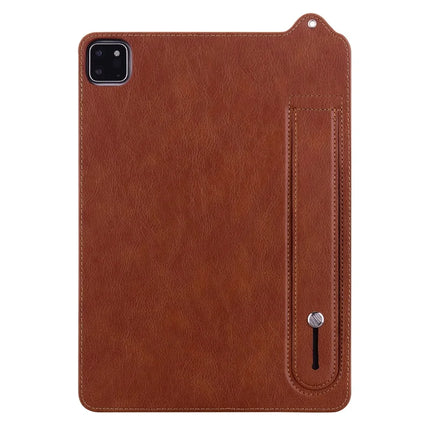 Tablet Case For iPad Air 11 (2024) / iPad Air (2022) / (2020) / iPad Pro 11 (2021) / (2020) Hand Strap Kickstand Leather Cover