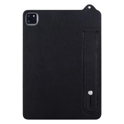 Tablet Case For iPad Air 11 (2024) / iPad Air (2022) / (2020) / iPad Pro 11 (2021) / (2020) Hand Strap Kickstand Leather Cover