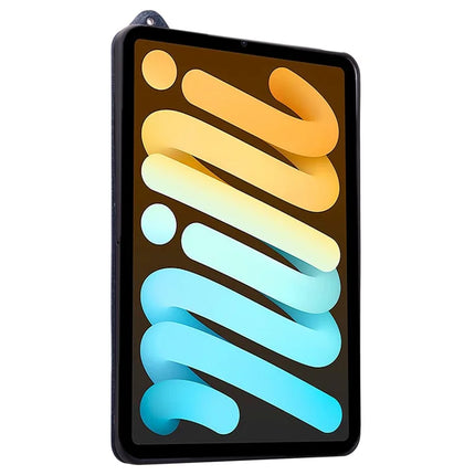 For iPad mini (2024) (A2996 A2995) / mini (2021) (A2568) Case Hand Strap Kickstand Leather Tablet Cover