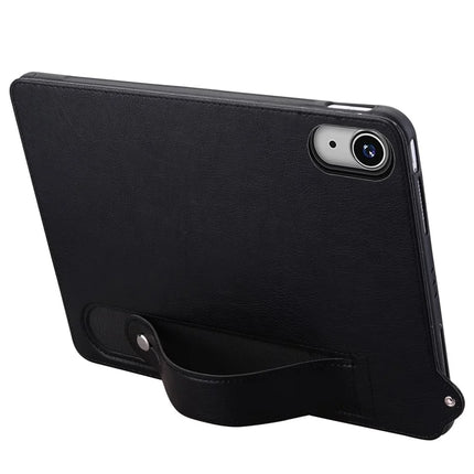 For iPad mini (2024) (A2996 A2995) / mini (2021) (A2568) Case Hand Strap Kickstand Leather Tablet Cover