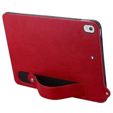 Tablet Case For iPad 10.2 (2020) /  (2019) / iPad Air 10.5 inch (2019) Hand Strap Kickstand Leather Cover