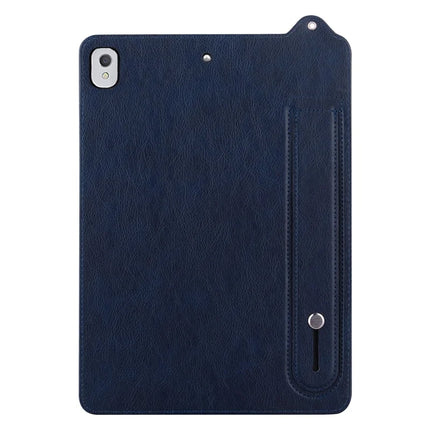 Tablet Case For iPad 10.2 (2020) /  (2019) / iPad Air 10.5 inch (2019) Hand Strap Kickstand Leather Cover