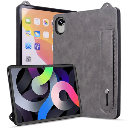 For Lenovo Tab P11 TB-J606F Case Hand Strap Kickstand Leather Tablet Cover
