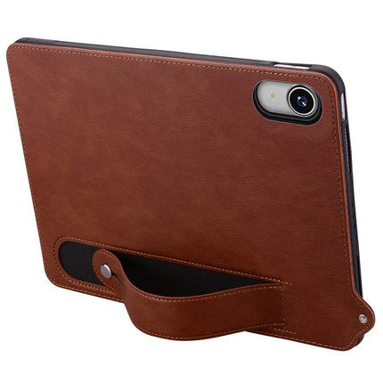 For Lenovo Tab P11 TB-J606F Case Hand Strap Kickstand Leather Tablet Cover