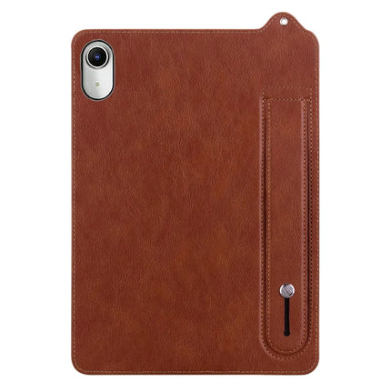 For Lenovo Tab P11 TB-J606F Case Hand Strap Kickstand Leather Tablet Cover