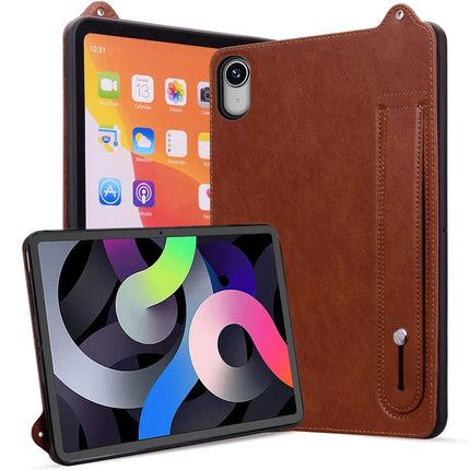 For Lenovo Tab P11 TB-J606F Case Hand Strap Kickstand Leather Tablet Cover