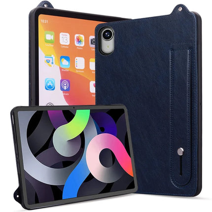 For Lenovo Tab P11 TB-J606F Case Hand Strap Kickstand Leather Tablet Cover