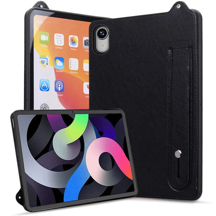 For Lenovo Tab P11 TB-J606F Case Hand Strap Kickstand Leather Tablet Cover