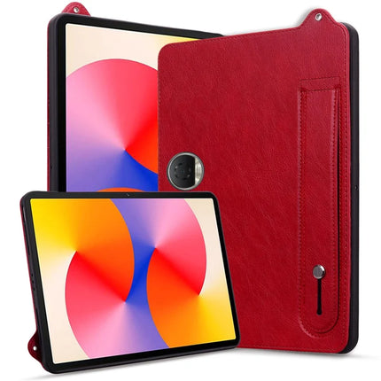 For Honor Pad 9 Case Hand Strap Kickstand Leather Tablet Cover