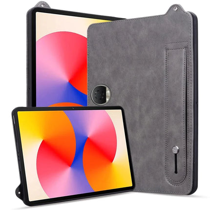 For Honor Pad 9 Case Hand Strap Kickstand Leather Tablet Cover