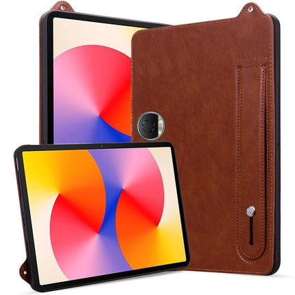 For Honor Pad 9 Case Hand Strap Kickstand Leather Tablet Cover