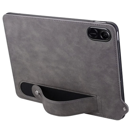 For Honor Pad X8a Case Hand Strap Kickstand Leather Tablet Cover