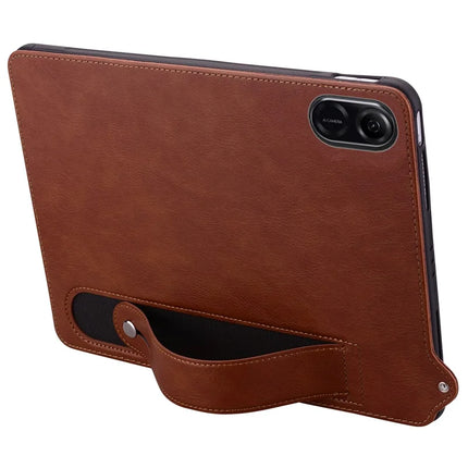 For Honor Pad X8a Case Hand Strap Kickstand Leather Tablet Cover