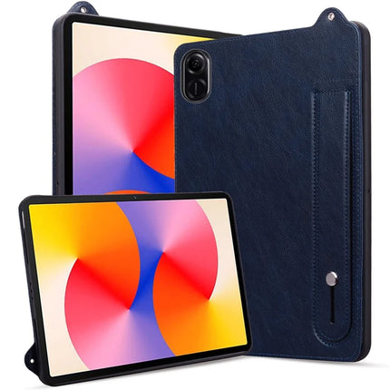 For Honor Pad X8a Case Hand Strap Kickstand Leather Tablet Cover