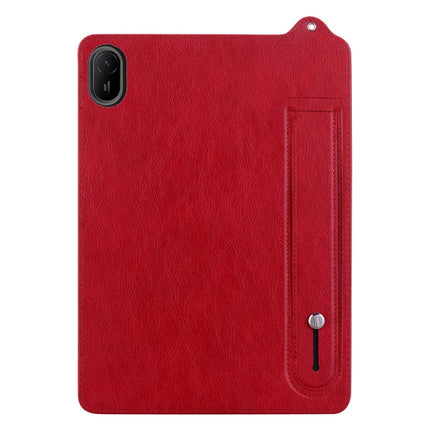 For Huawei MatePad SE 11 / MatePad 11 (2023) Case Hand Strap Kickstand Leather Tablet Cover