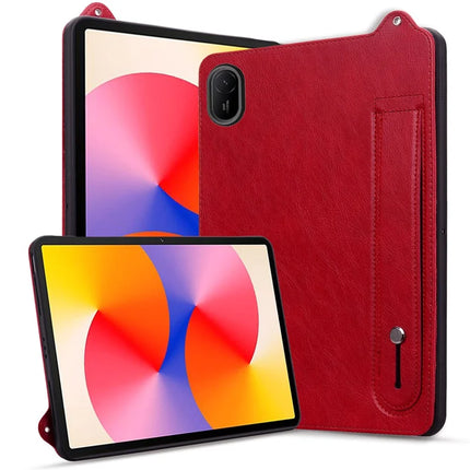 For Huawei MatePad SE 11 / MatePad 11 (2023) Case Hand Strap Kickstand Leather Tablet Cover