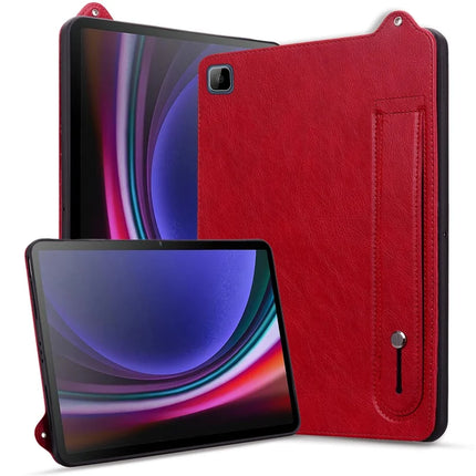 Tablet Case For Honor Pad X8 / Pad X8 Lite / Pad 6 10.1-inch / Huawei Enjoy Tablet 2 10.1 Hand Strap Kickstand Leather Cover